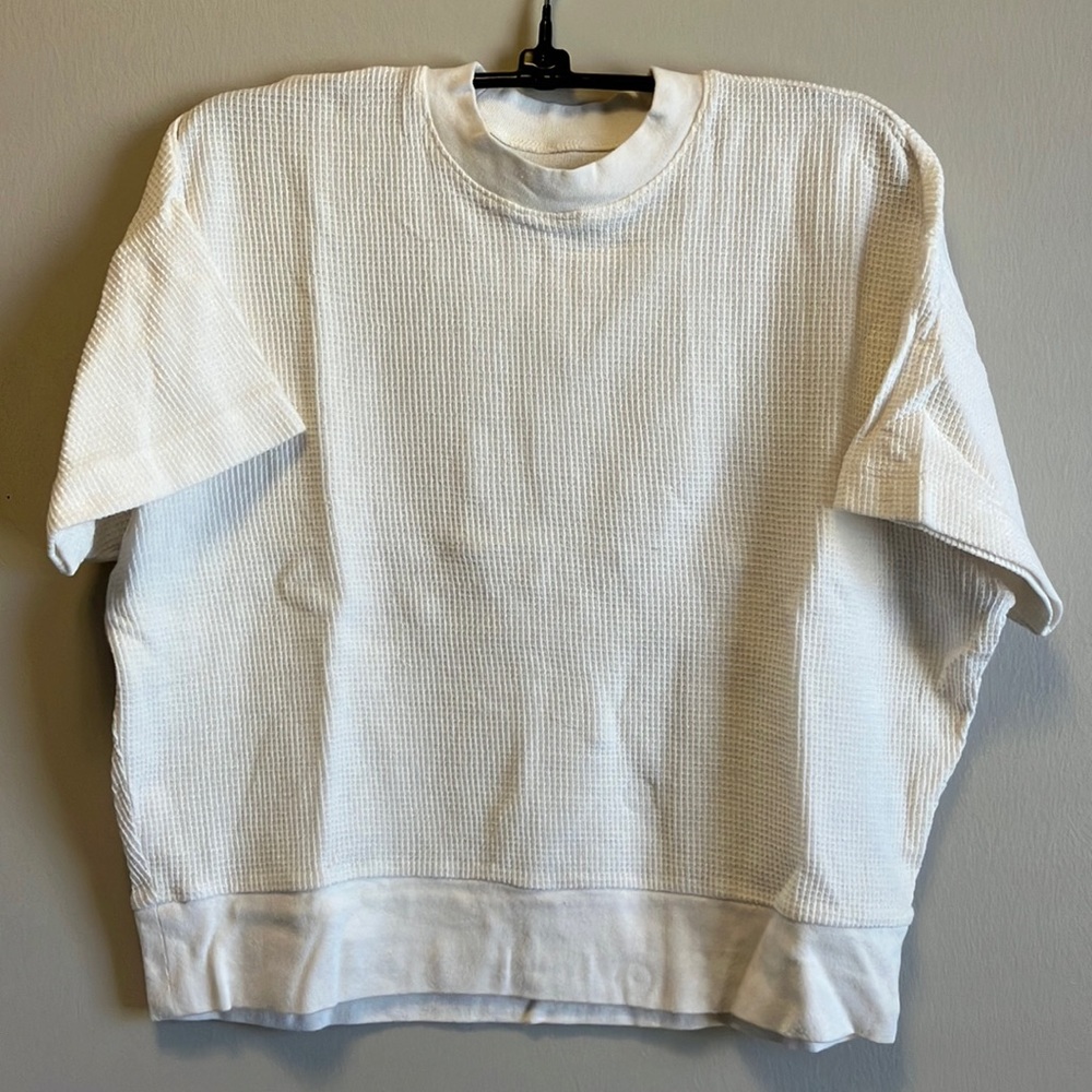 Madewell Waffle Mockneck Tee